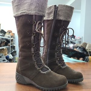 Khombu Solar Lace Snow Boot Womens 7